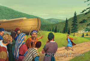 Noah, the Animals Come