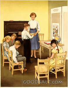Offering in Sunday School