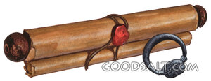 Sealed Scroll and Signet Ring