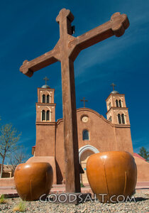 Old Cross at a Mission