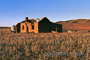 old house in field
