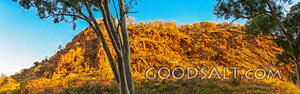 outback dry river gorge scenery