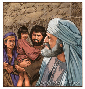 Hannah Presents Samuel to Eli