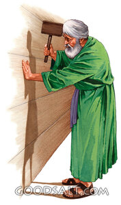 Noah Building the Ark