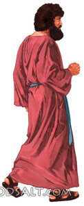 Ancient Hebrew Man Walking