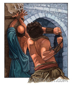 Flogging of the Bound Prisoner