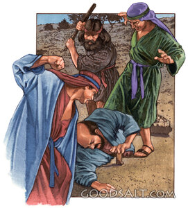 Paul Beaten by Persecutors
