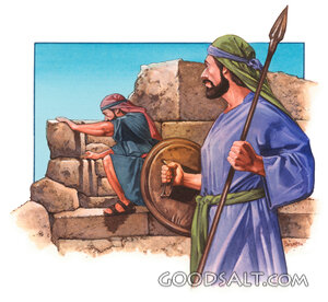 Guarding the Rebuilding of Jerusalem’s Wall