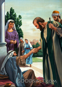 Peter Heals Cripple