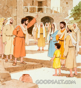 Peter Speaks to Jerusalem