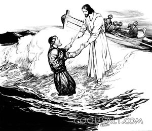 Peter's Faltering Faith