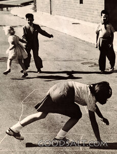 Playing Hopscotch