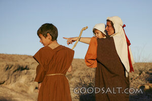 Israelite Mother Pointing the Way