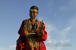 Queen of Sheba in Royal Adornment