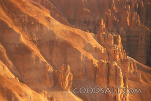 Desert Spires in Evening Light