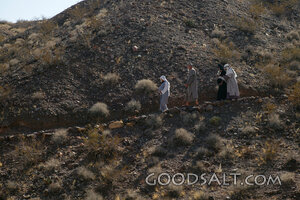Israelites Walking the Wilderness Path