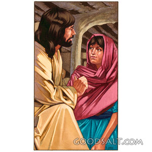 Mary Listens to Jesus