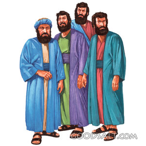 Religious Leaders Watching Jesus