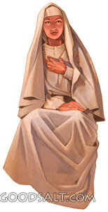 Mary Ponders the Angelic Message