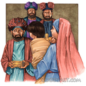Wise Men Worship the Christ Child