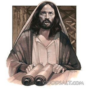 Jesus Reads Isaiah in the Synagogue