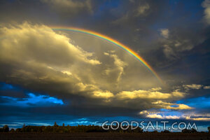 Rainbow and Sunset Cloud