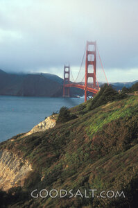 Golden Gate Bridge in Coastal Mist