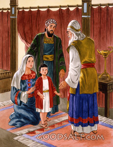 Samuel Presented to Eli