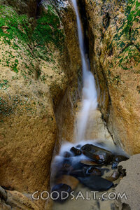 Seasonal Waterfall at Hug Point