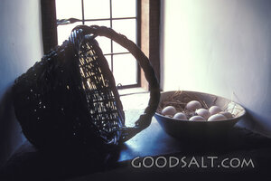 Easter Eggs in Window Light