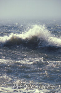 Breaking Wave Over the Deep