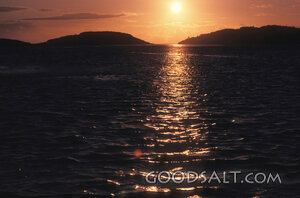 Sunset Glory Over the Sea