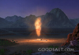 Sinai Valley - Pillar of Fire by Night
