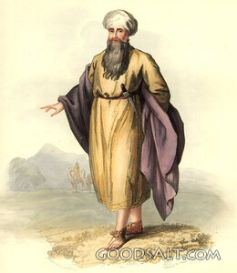 Abraham prophet walking knife turban