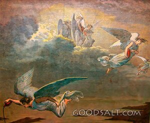 Angels Bearing the Bowls of Judgment