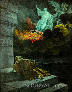 Elijah Taken Up in the Chariot of Fire
