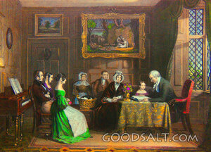 Family Worship in the Parlor