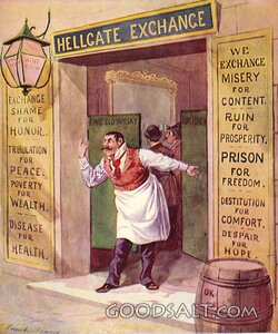 Hellgate Exchange Temperance Warning