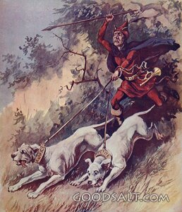 The Devil Hunts with Avarice and Appetite