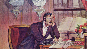 The Preacher at His Study Desk