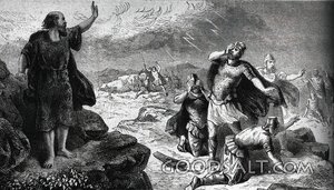 Elijah Calls Down Fire from Heaven