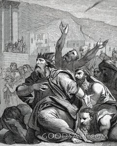 Korah’s Company Swallowed by the Earth