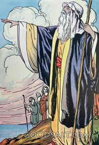 Moses Beholds the Promised Land