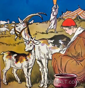 Jacob Tends the Spotted Flocks