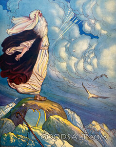 Moses on Mount Sinai
