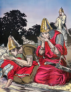 Gideon Tests the Men at the Water