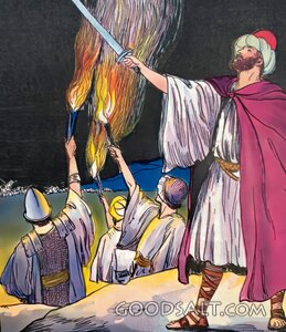 Gideon Raises the Sword