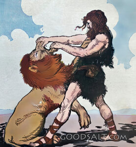 Samson Tears the Lion