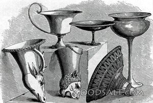 Sacred Vessels for Temple Offerings