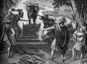 The Golden Calf Destroyed